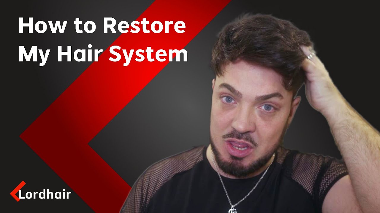 Hair System Tutorials: How to Restore My Hair System? (Hybrid Base)