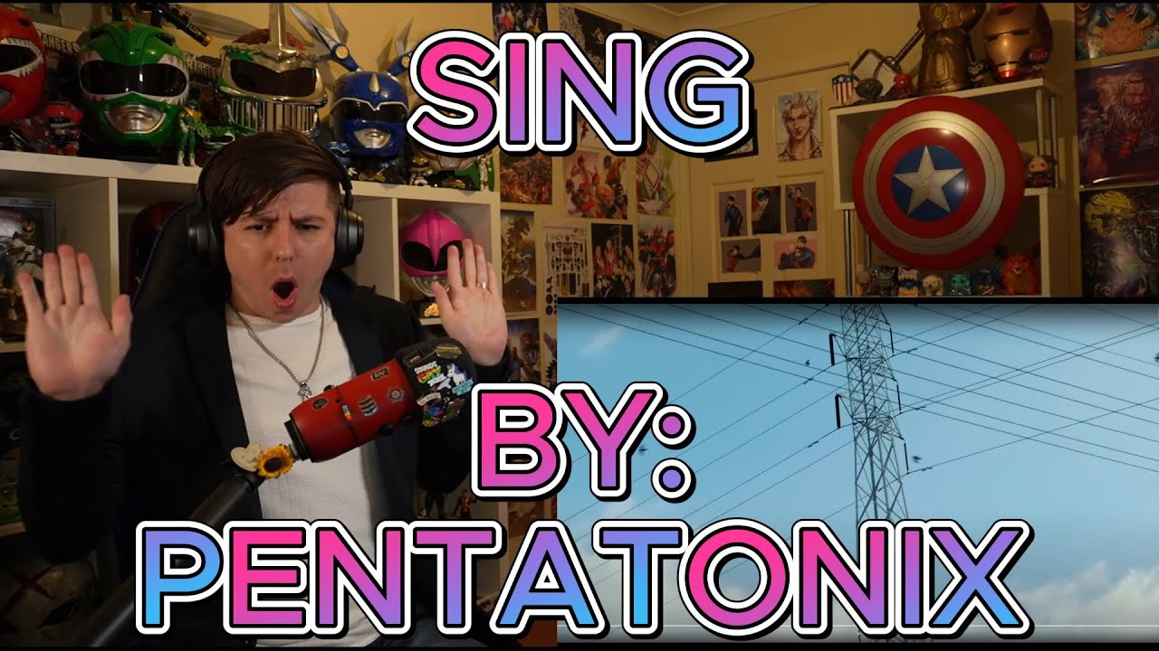 THIS BLEW MY MIND IN LESS THAN 30 SECONDS!!!!!!!!!!!! Blind reaction to Pentatonix - Sing