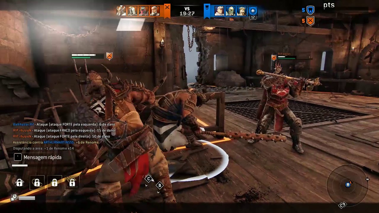 Replay Compilation #26 - Especial O MELHOR DE ILLUSION E AARON (For Honor)