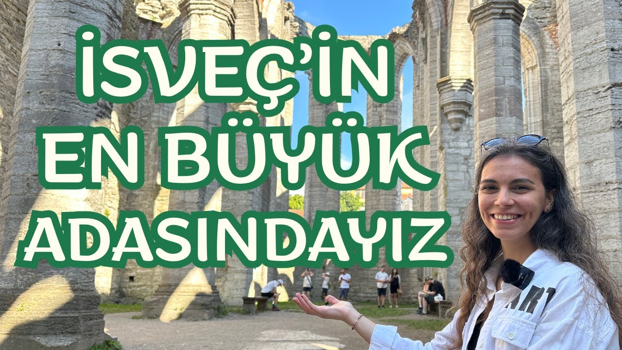 🇸🇪 İSVEÇ'İN EN BÜYÜK ADASINDAYIZ - GOTLAND/VISBY VLOG
