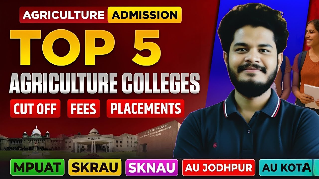 Rajasthan Bsc Agriculture Colleges Admission 2026 🌱 | Top 5 Colleges, Cut Off, Fees & Placements | 