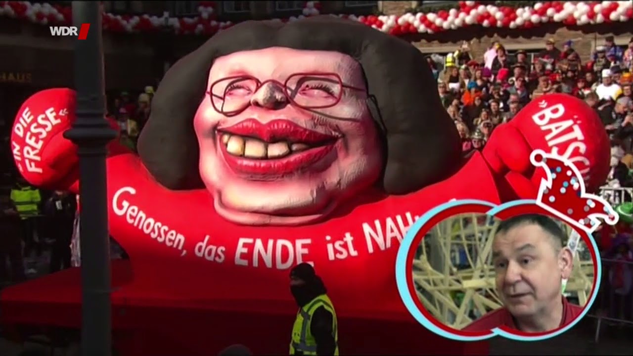 Rosenmontagszug aus Düsseldorf 2018 Teil 1