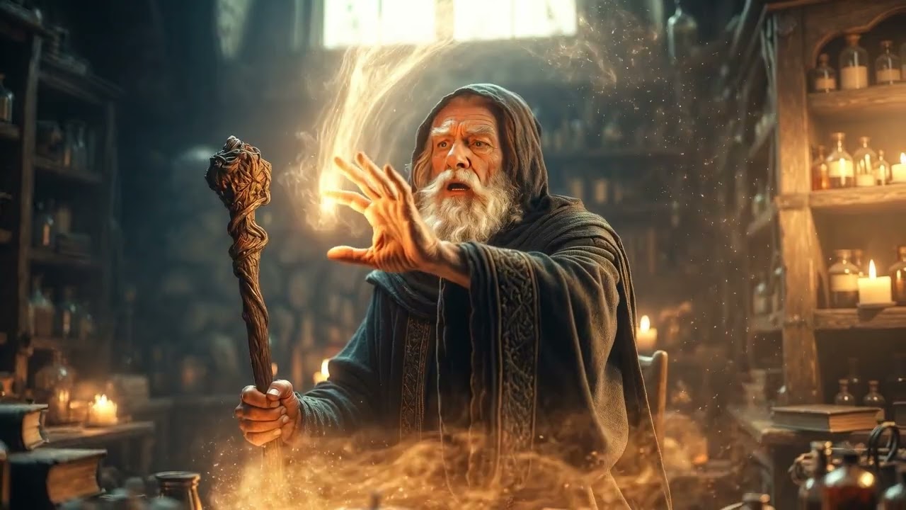 wizard creating a new spell