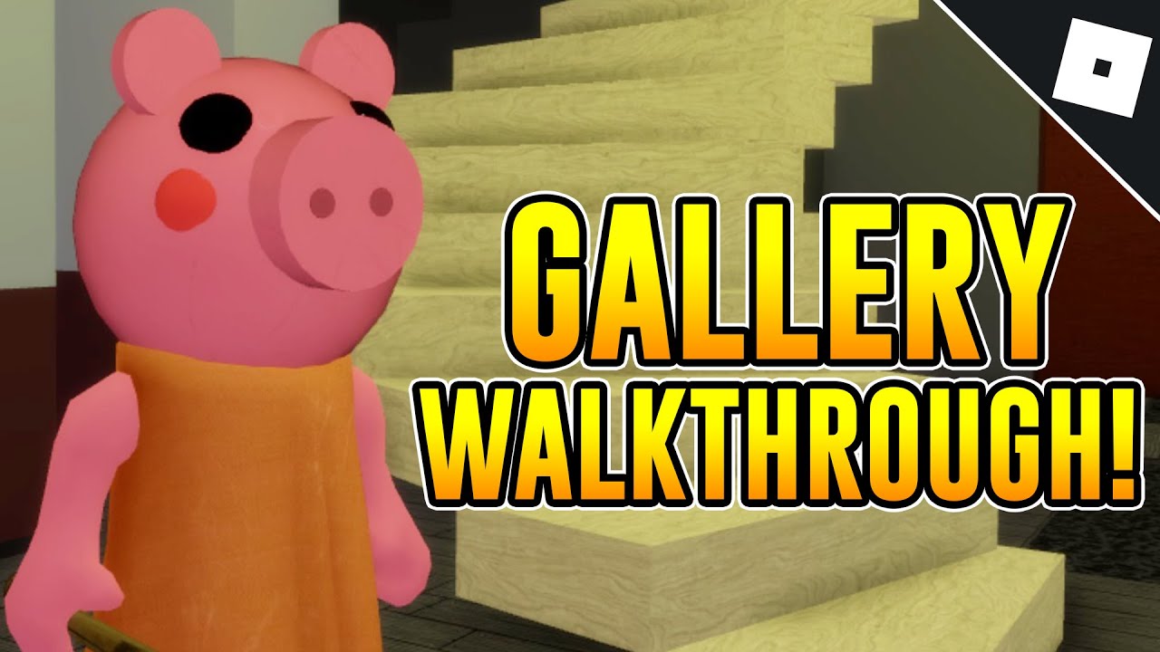 How to ESCAPE THE GALLERY MAP (CHAPTER 3) in PIGGY | Roblox