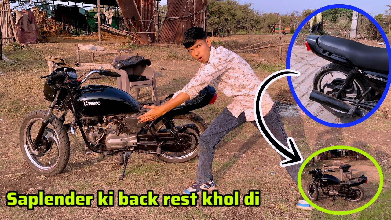 Saplender ki back rest aaj Fainly khol hi di ❤️ or vo bhi kuve per 🫣😄 mama ji ke sath 🤩😱 #saplender 
