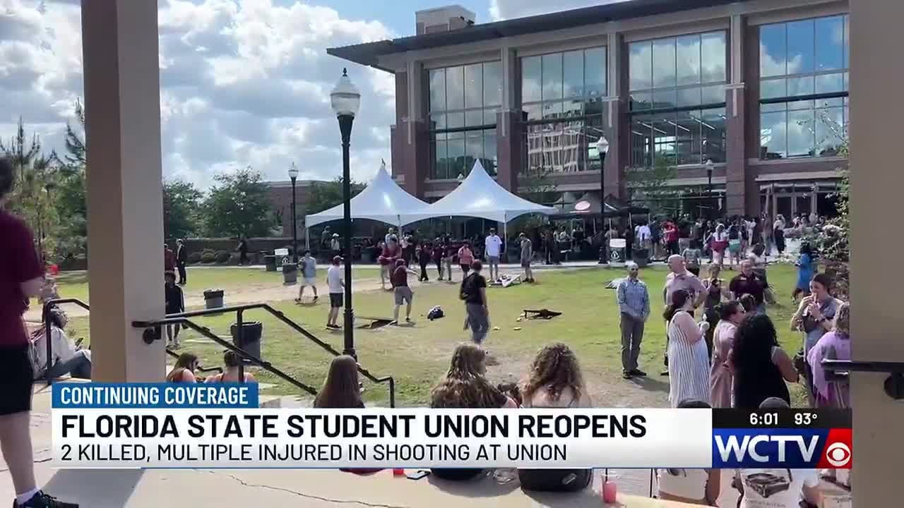 &lsquo;Not an easy decision&rsquo;: FSU Student Union to reopen Monday nearly two weeks after campus shooting