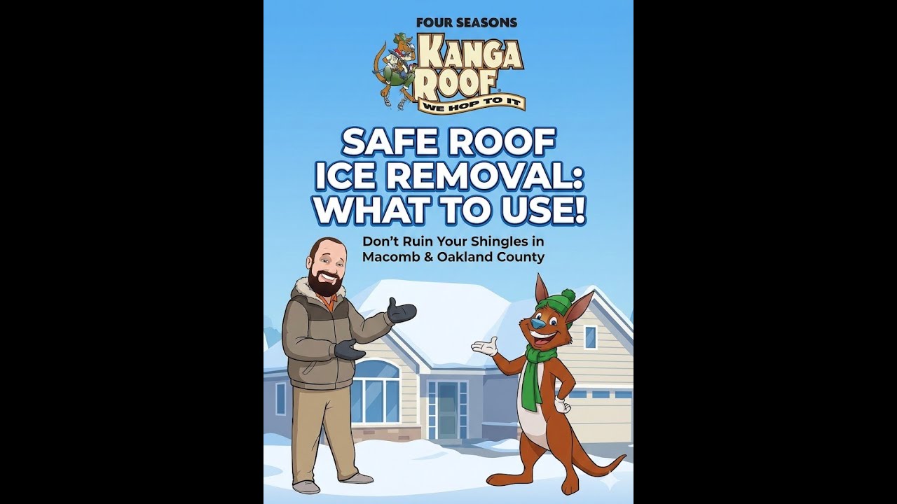 Safe Ice Melting for Your Roof: Why Calcium Chloride is Best (Metro Detroit Ice Dam Removal)