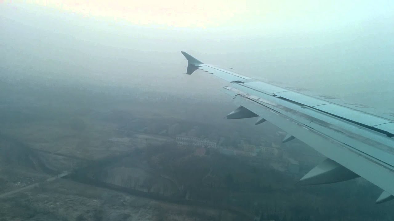 China Southern Airlines Landing in Beijing, China PEK from Hong Kong.