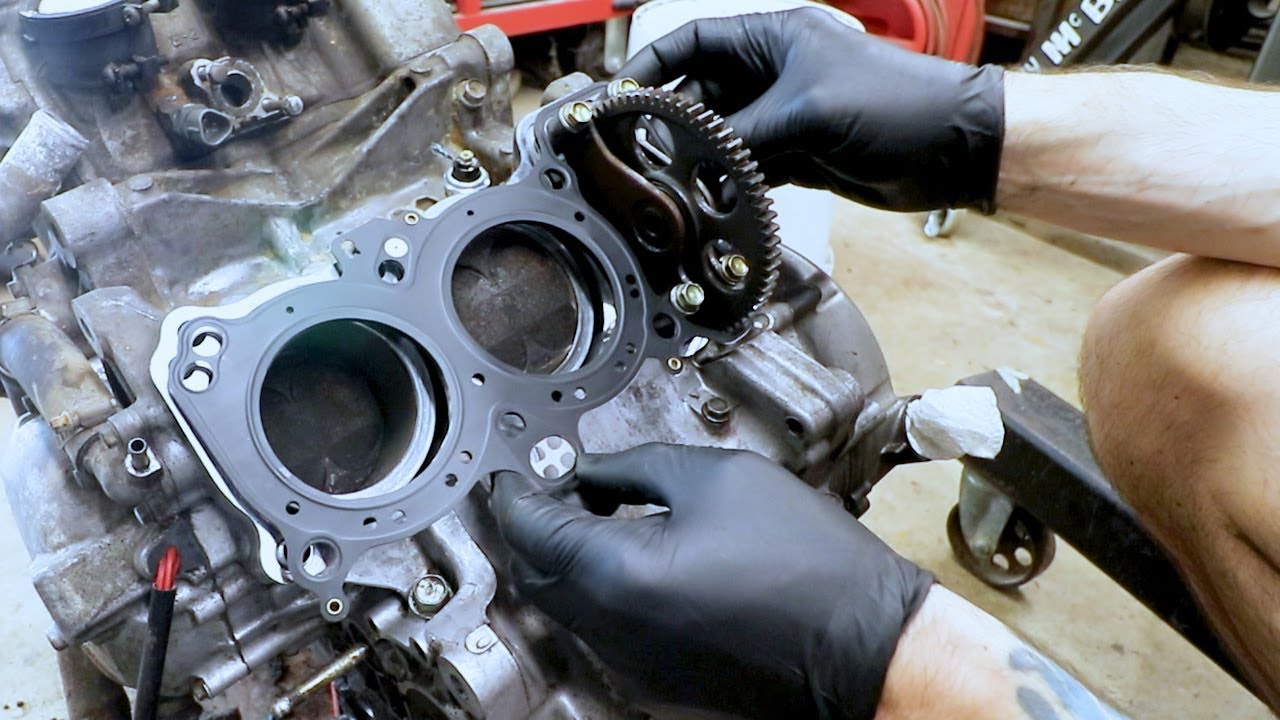 VFR 800 Headgaskets & Valve Lapping