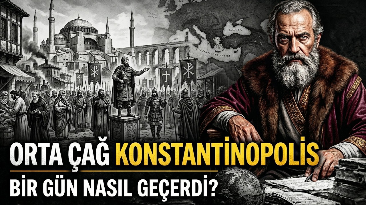 Orta &Ccedil;ağda Konstantinopolis&rsquo;te Bir Sabah Uyansaydın Ne Yaşardın? | Uyku İ&ccedil;in Sıkıcı Tarih