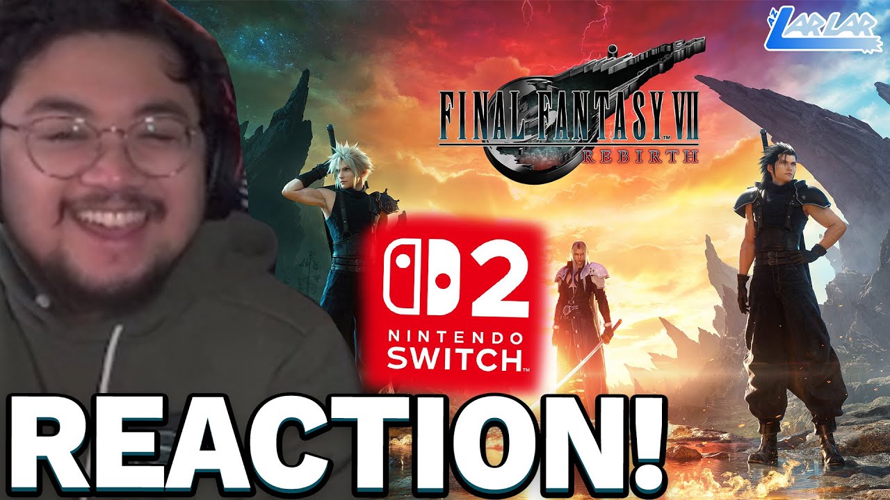 FINAL FANTASY VII REBIRTH ВЫЙДЕТ НА SWITCH 2 + PRAGMATA! | Прямая трансляция Nintendo Direct: реа...