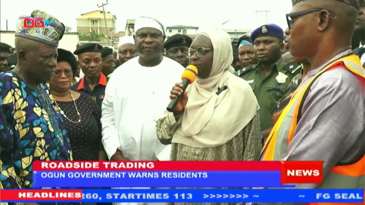 Ogun Government Warns Against Roadside Trading