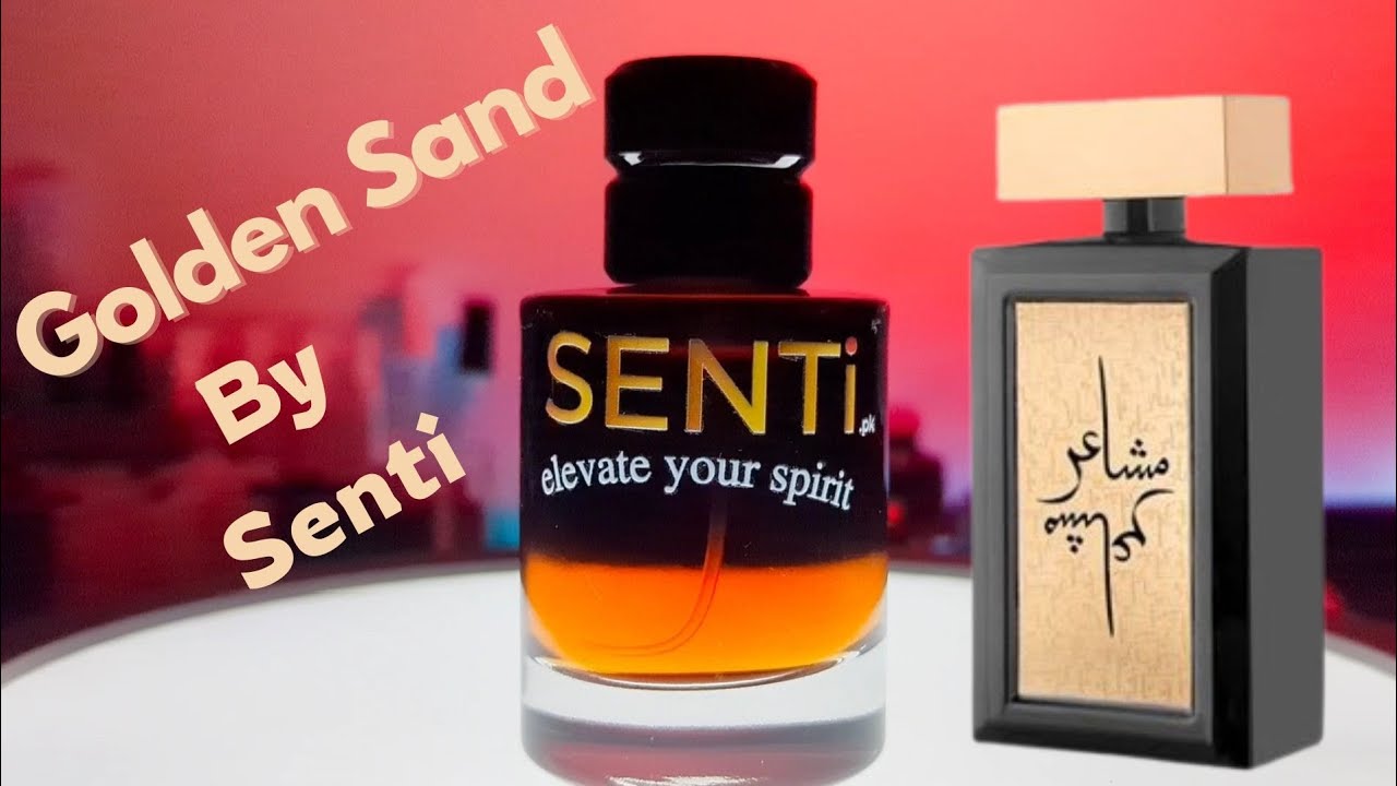 Golden Luxury on a Budget ✨ Senti Golden Sand (Masher Gold Dupe) #trending #perfume #2025 #lowbudget