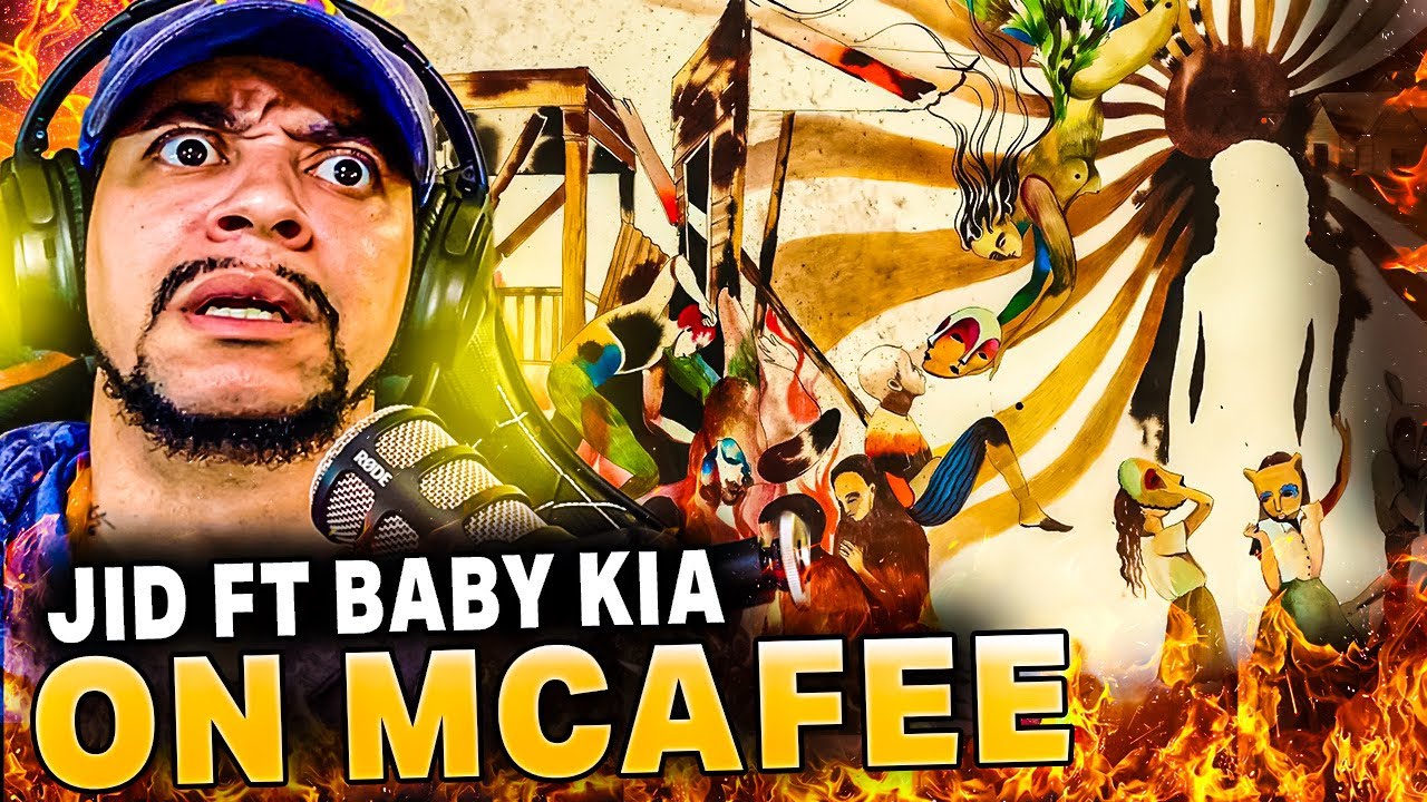 МЫ ВКЛЮЧАЕМСЯ!!! JID ft Baby Kia - On McAfee (РЕАКЦИЯ В РЕАЛЬНОМ ВРЕМЕНИ)