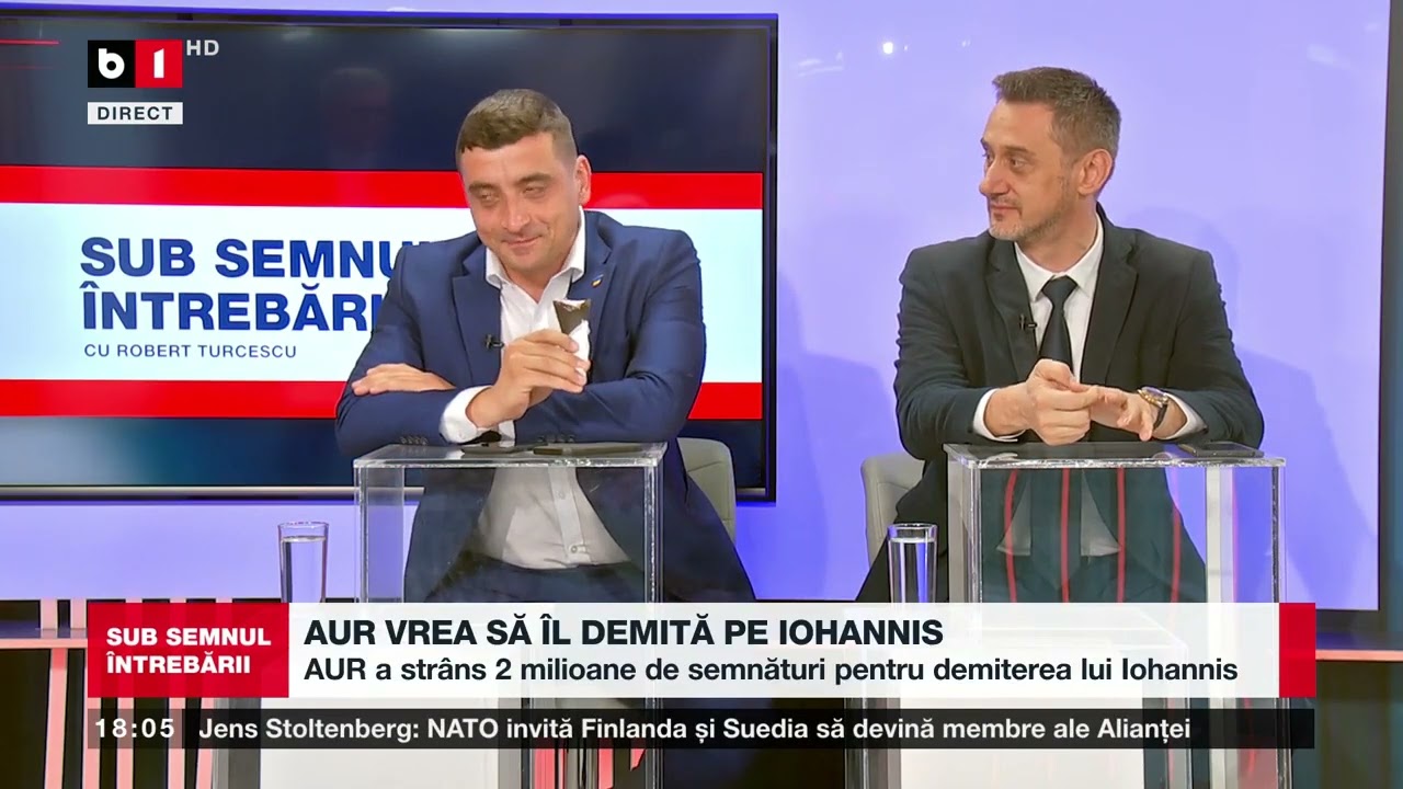 GEORGE SIMION MĂNÂNCĂ O INGHEȚATĂ ÎN DIRECT ÎN EMISIUNEA LUI TURCESCU