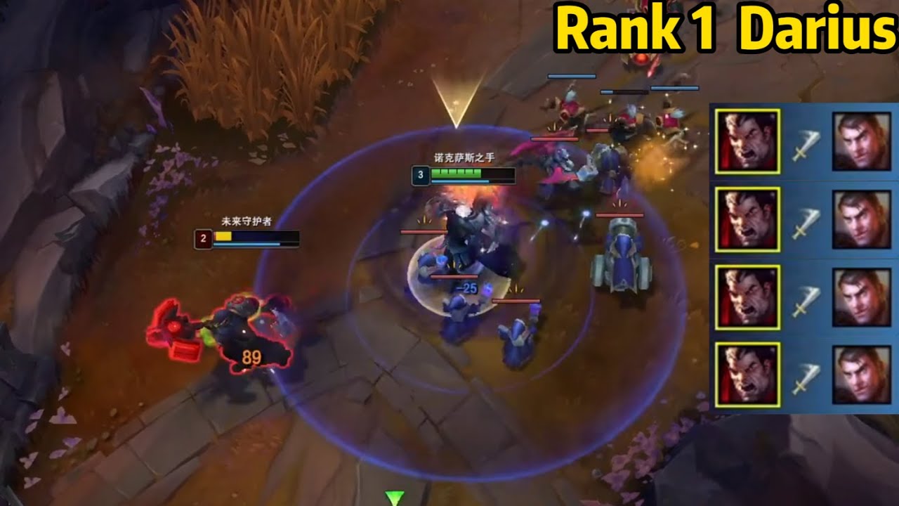 Rank 1 Darius: He DESTROYED a Challenger Jayce with Darius!