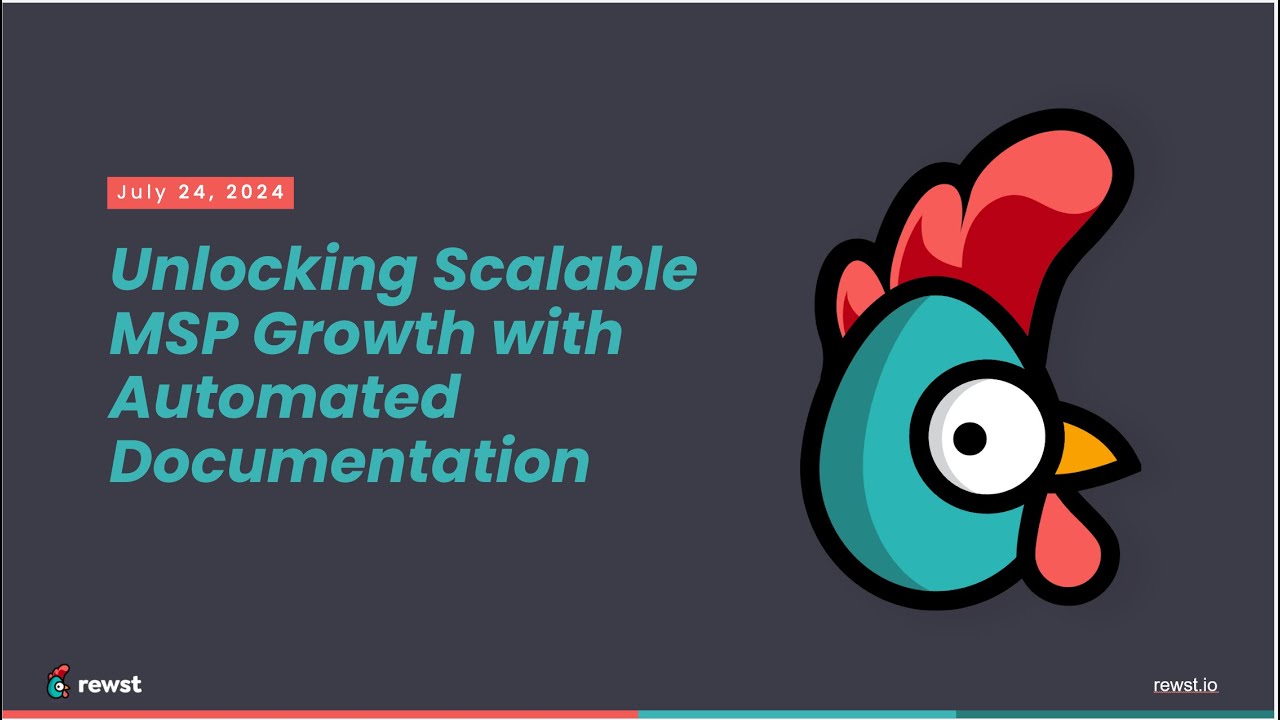Rewst + Hudu: Unlocking Scalable MSP Growth with Automated Documentation