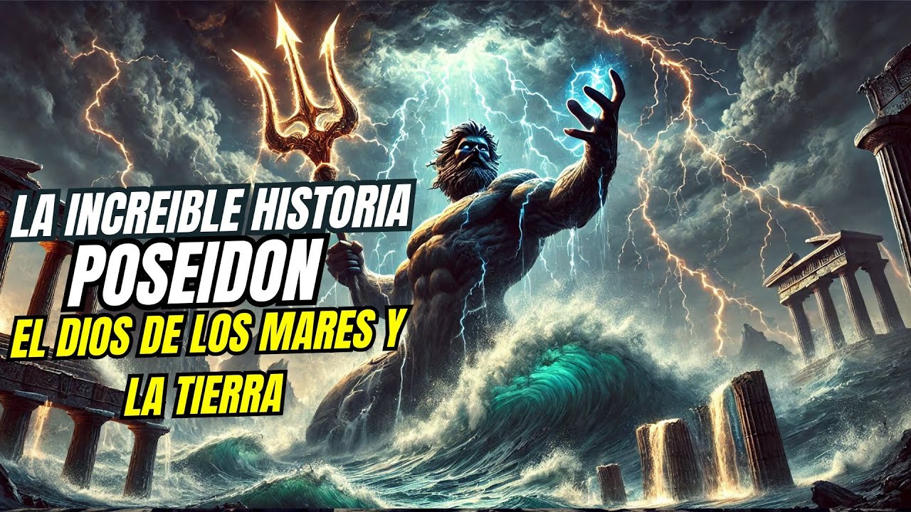 LA INCREIBLE HISTORIA DE POSIDEON EL DIOS DE LOS MARES Y LA TIERRA