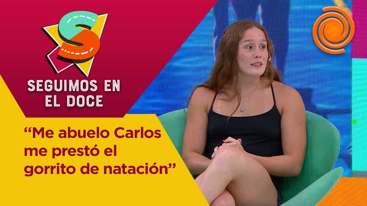 ¡PALOMA DELICH, nieta de La Mona Jiménez, campeona de natación!