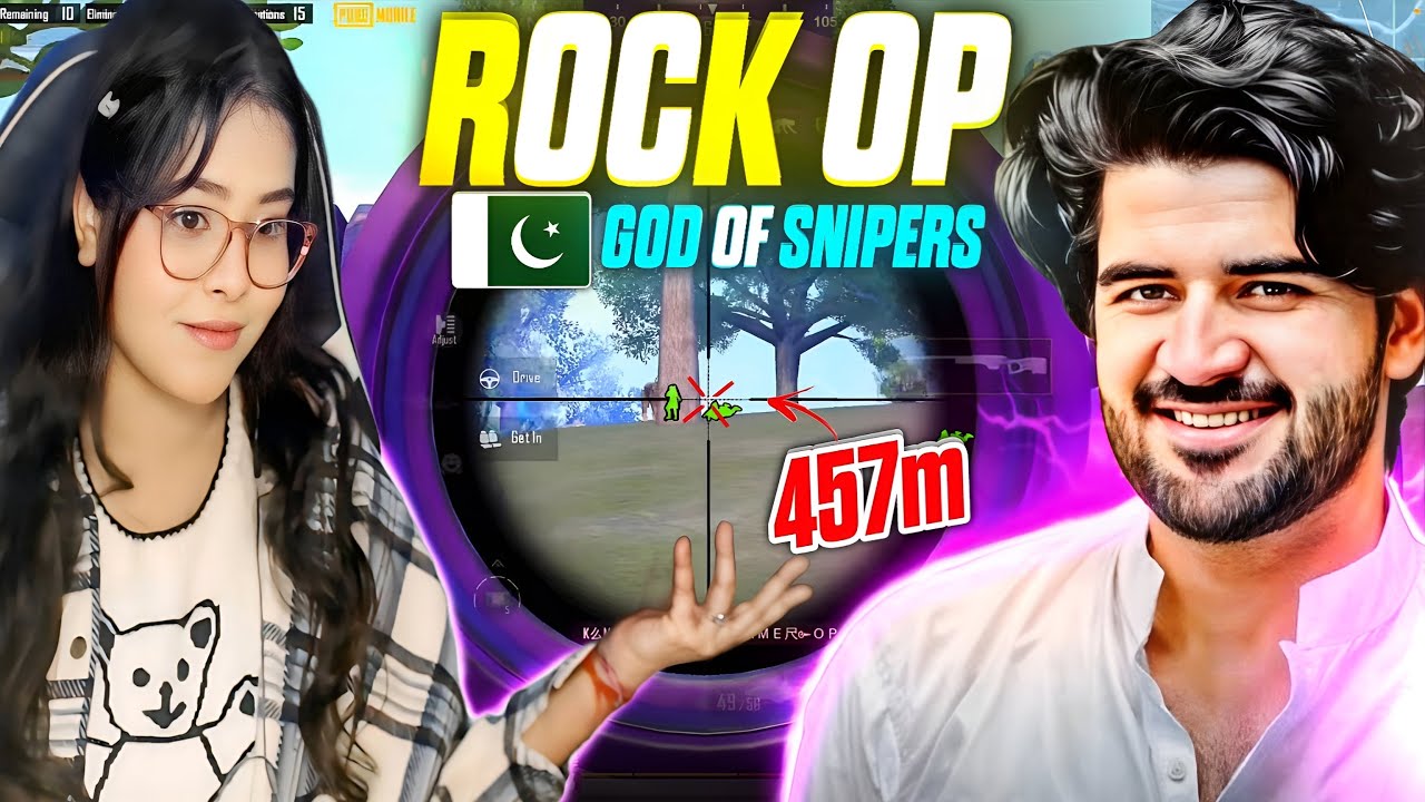 THE #1 SNIPER OF PUBG MOBILE @rockop1 HAS SOME AMAZING SNIPER SKILLS | REACTION