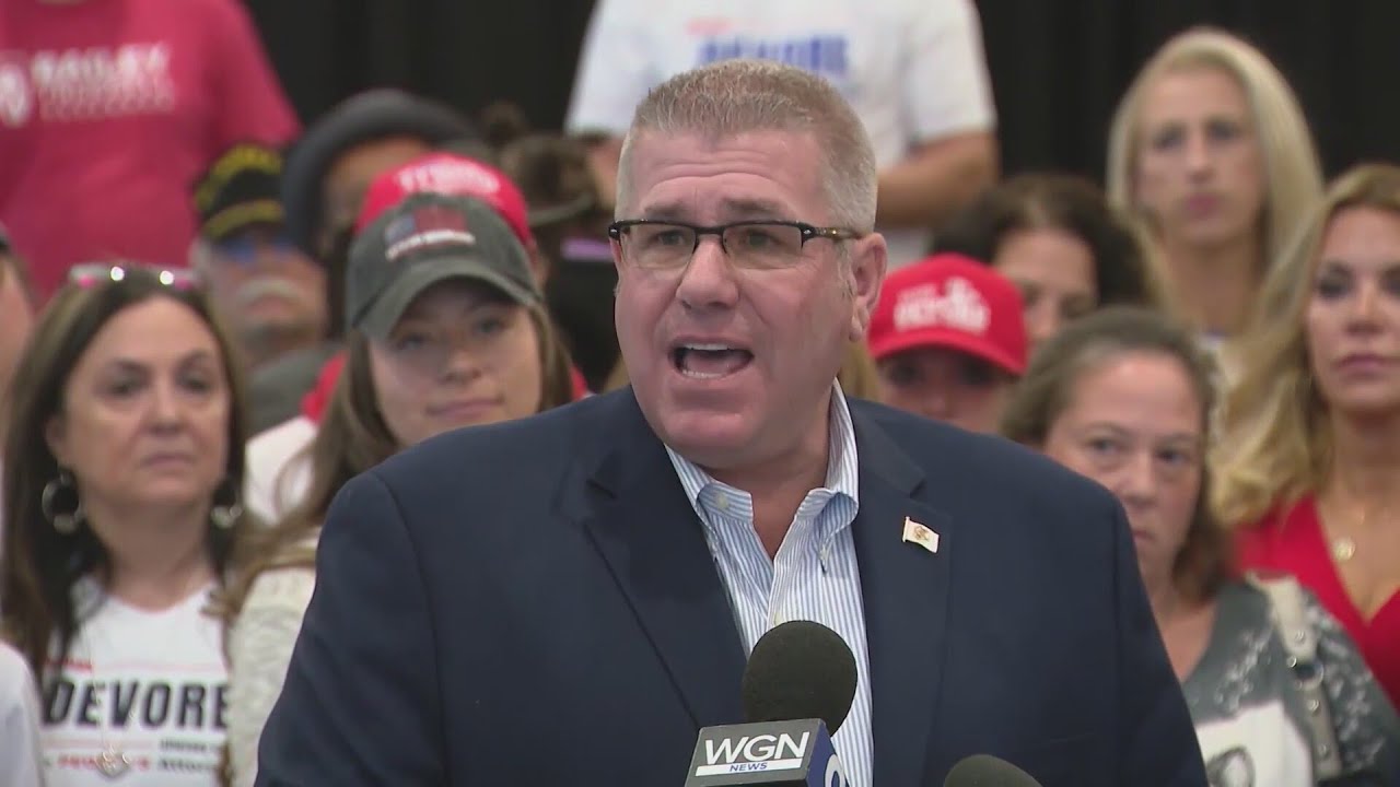 Darren Bailey launches second bid for Illinois governor