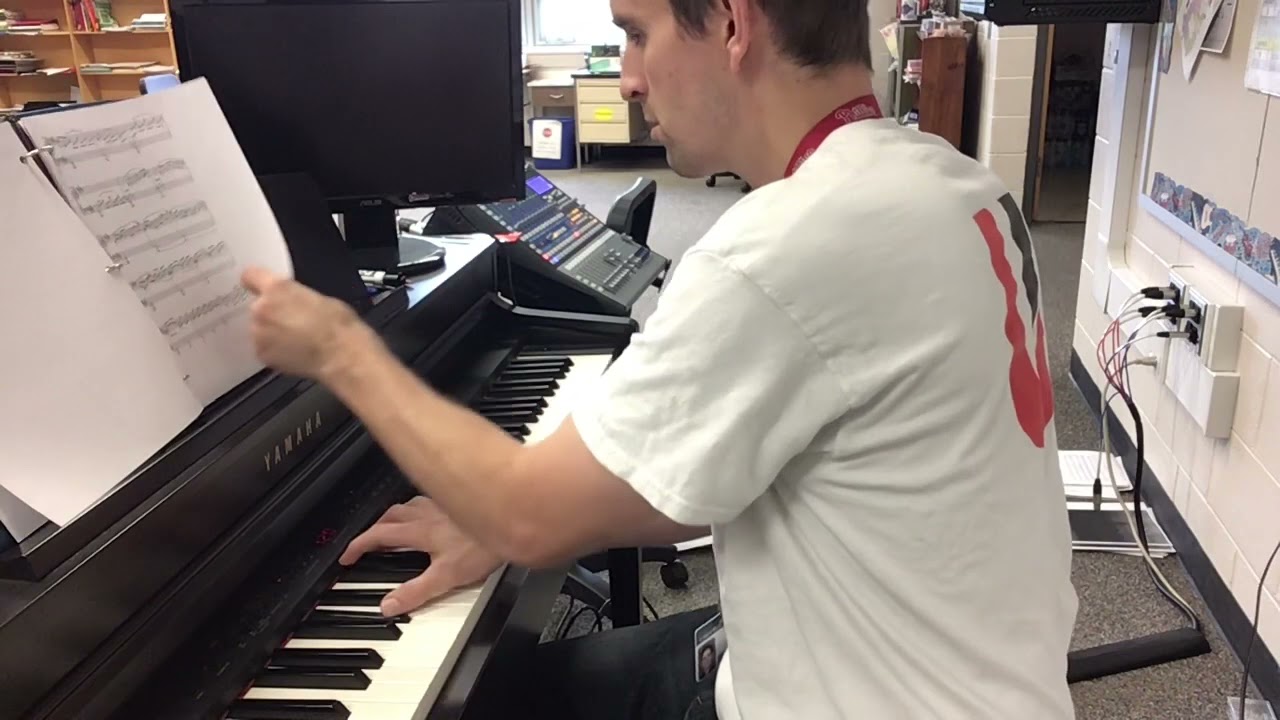 Moonlight Sonata by Beethoven Performed by Mr Beal