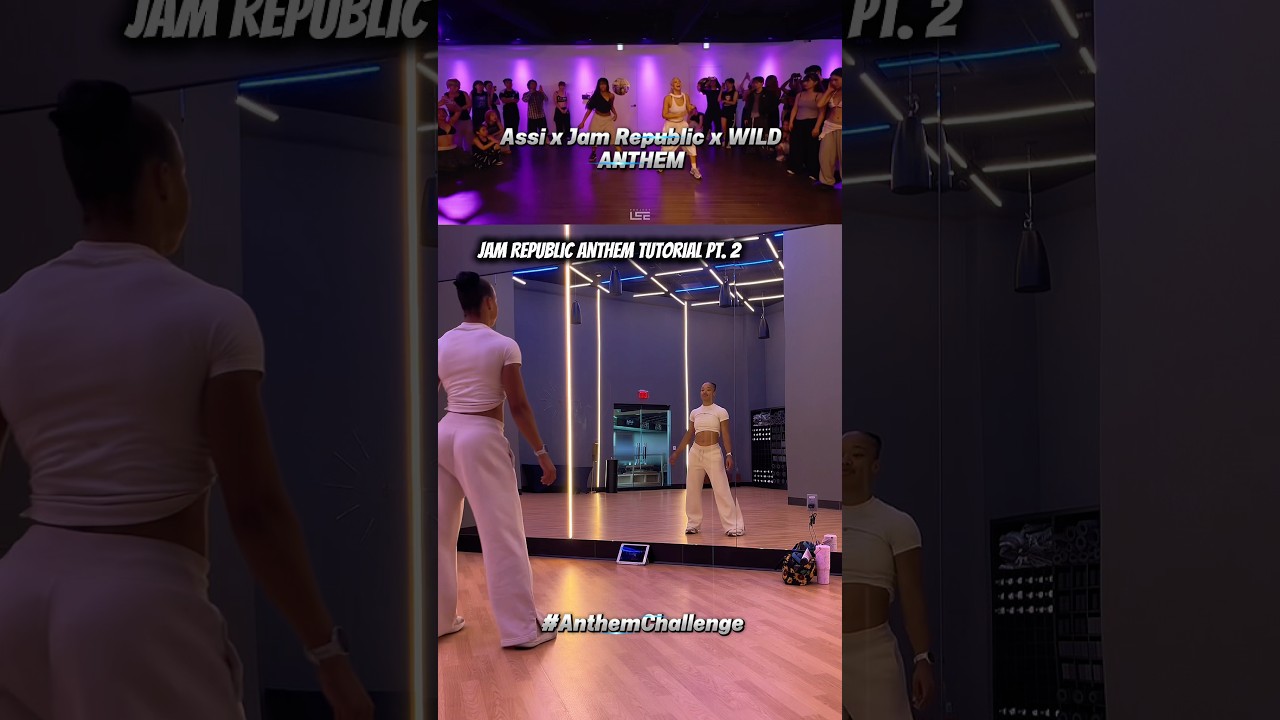 #Tutorial Pt2‼️#AnthemChallenge 🎤: #Assi #JamRepublic WILD - Anthem|#dance #afrodance #brasil #kpop