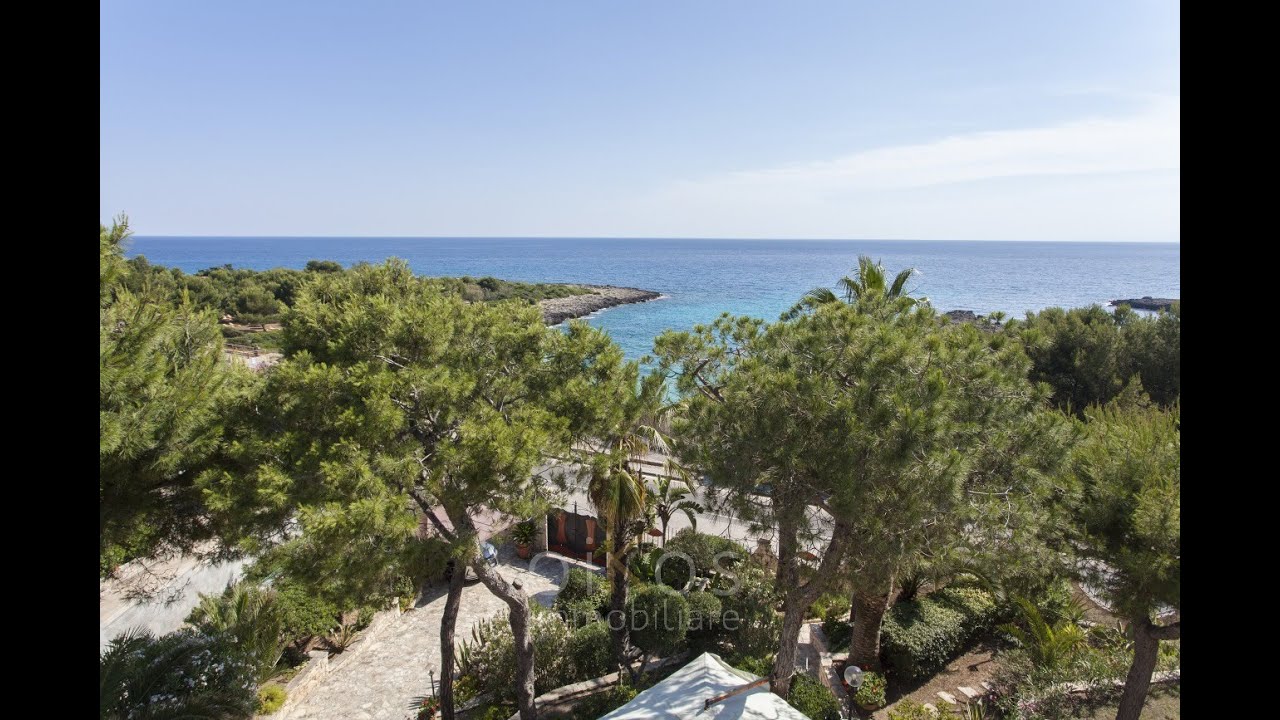 Beachfront villa for sale in Puglia, Pulsano Marina