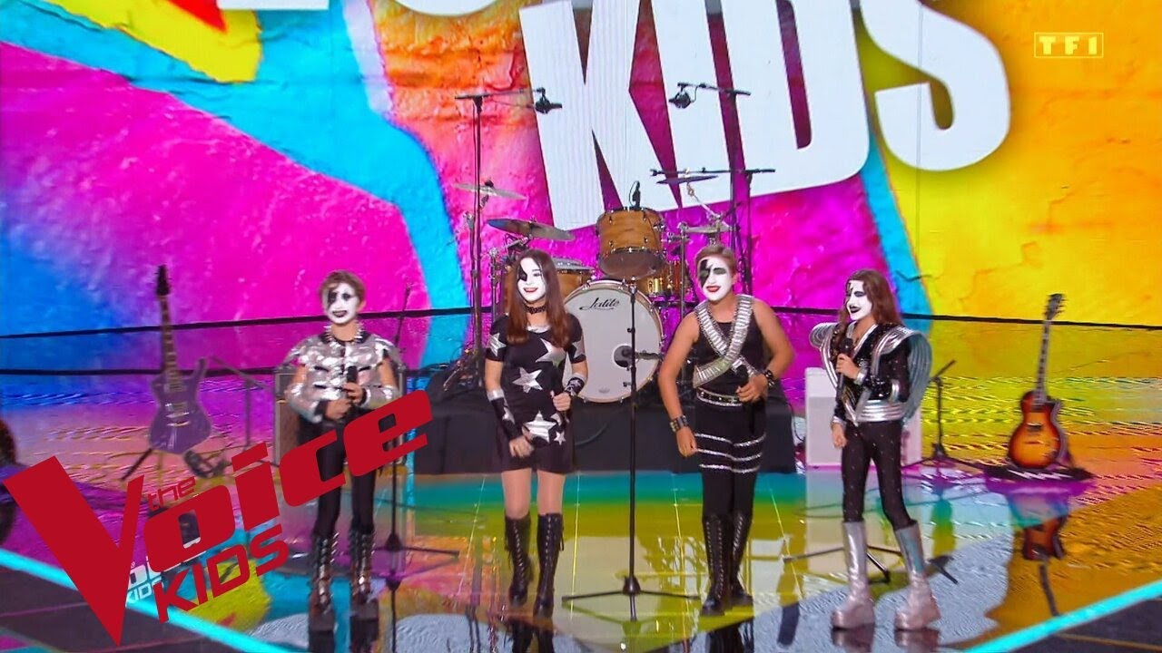 Kiss - Heaven's on fire | Kiss Kids | The Voice Kids 2024 | Auditions à l'aveugle