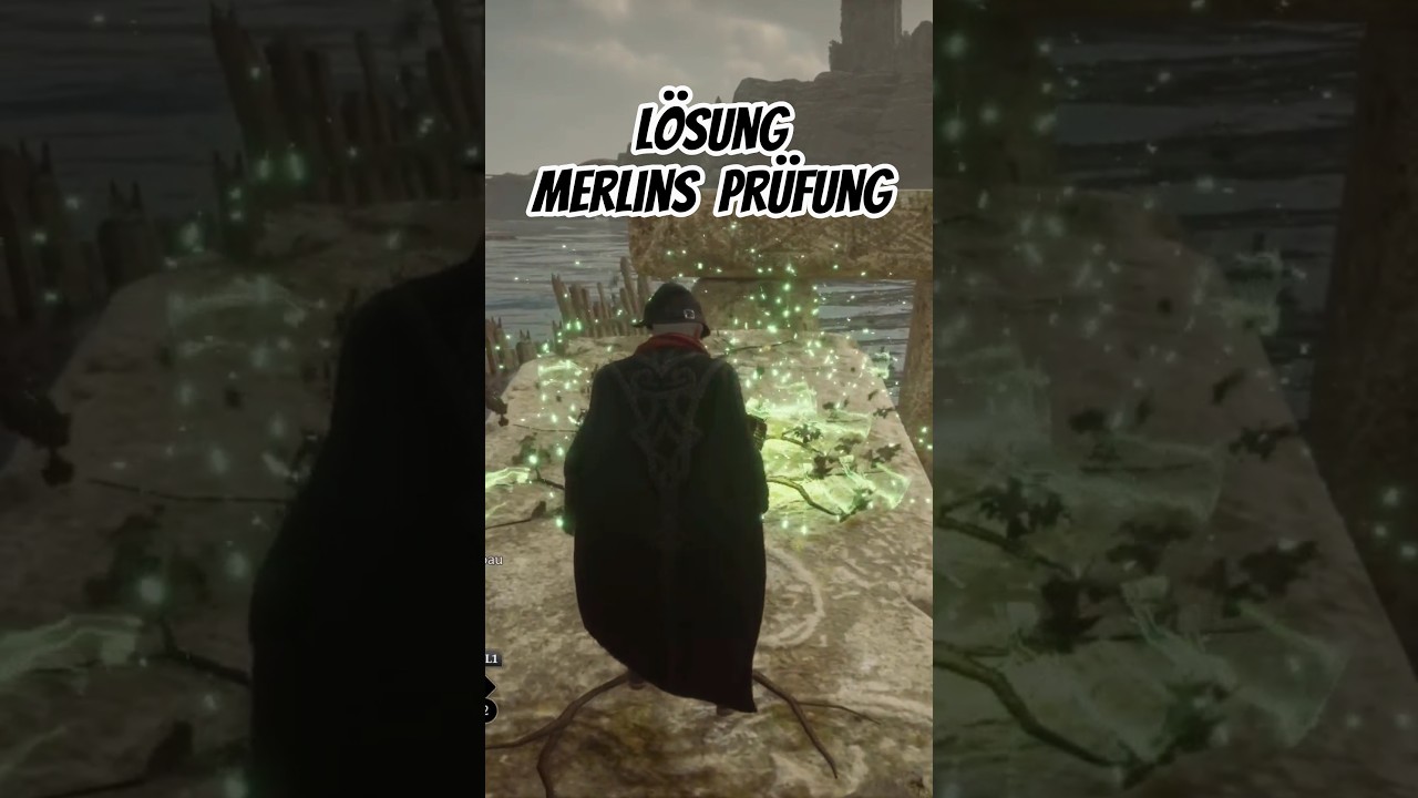 „Merlins Prüfung in Marunweem  gelöst ✅ Der Weg über die Steine | Hogwarts Legacy“ 