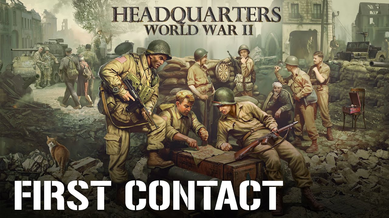 [FR] Headquarters:  World War II - First Contact - Retour en Normandie