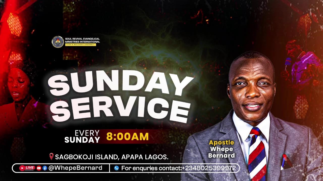 SPIRITUAL WARFARE || FIRST SUNDAY SERVICE || SREMLAGOS || APOSTLE WHEPE BERNARD || 8TH/MARCH/2026