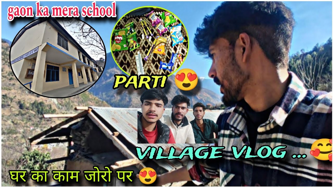 VILLAGE VLOG 😍 || MEET MY BROTHERS 😎 || @HarishBharti06 