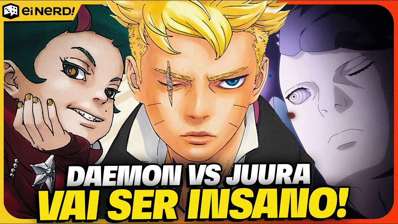 DAEMON VS JUURA: A LUTA MAIS INSANA (E HUMILHANTE!) DE BORUTO: TWO BLUE VORTEX
