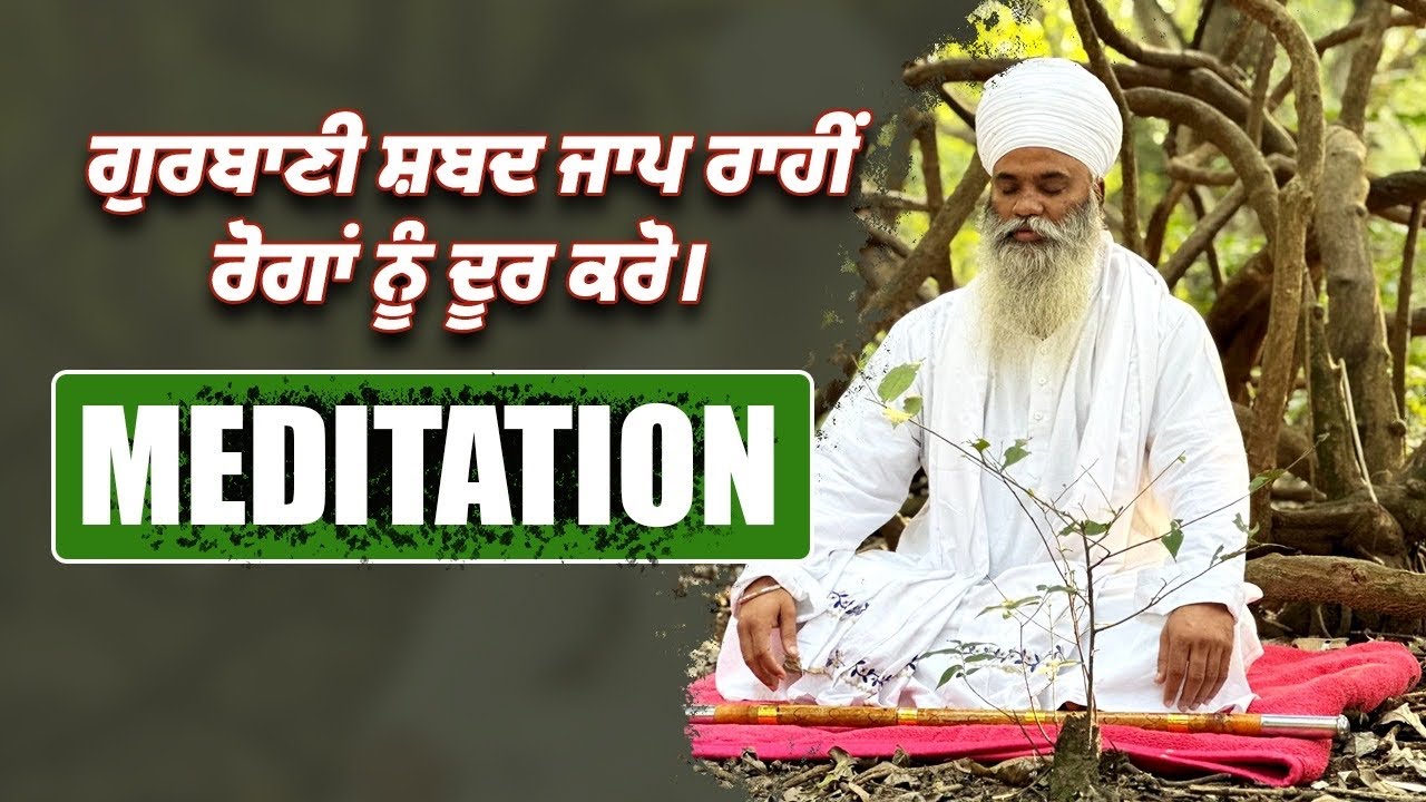 ਗੁਰਬਾਣੀ ਸ਼ਬਦ ਰਾਹੀਂ ਰੋਗਾਂ ਨੂੰ ਦੂਰ ਕਰੋ। Meditation 