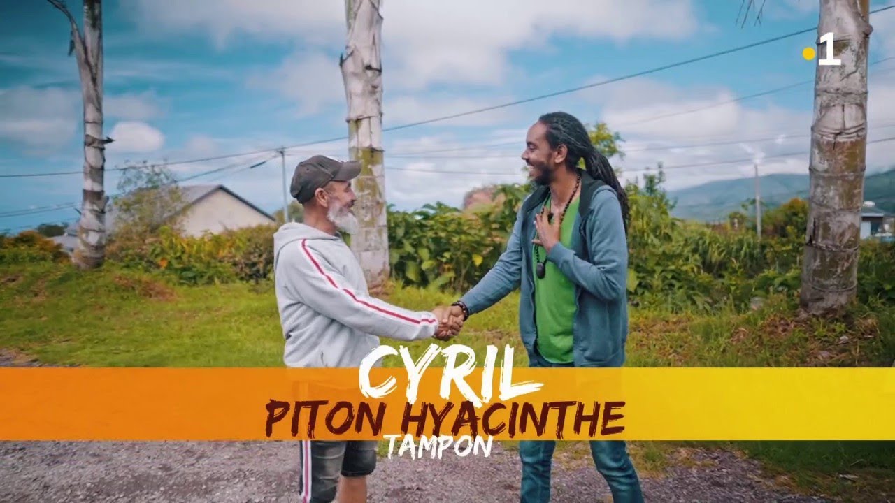 Cyril i fé vizit a nou son kartyé Piton Hyacinthe