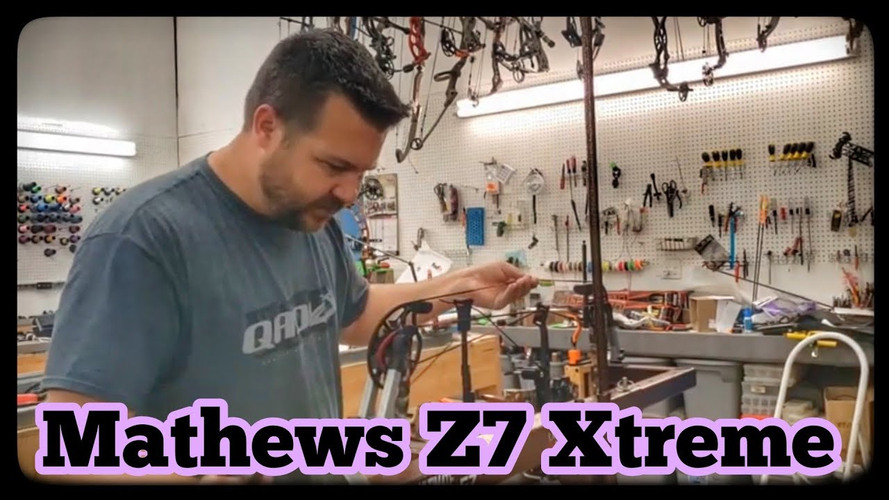 Mathews Z7 Xtreme Restring and Setup