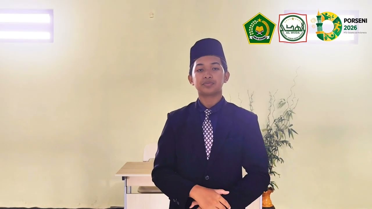 PIDATO BAHASA INGGRIS PUTRA - PORSENI TULUNGAGUNG 2026 - MTS AL HUDA BANDUNG