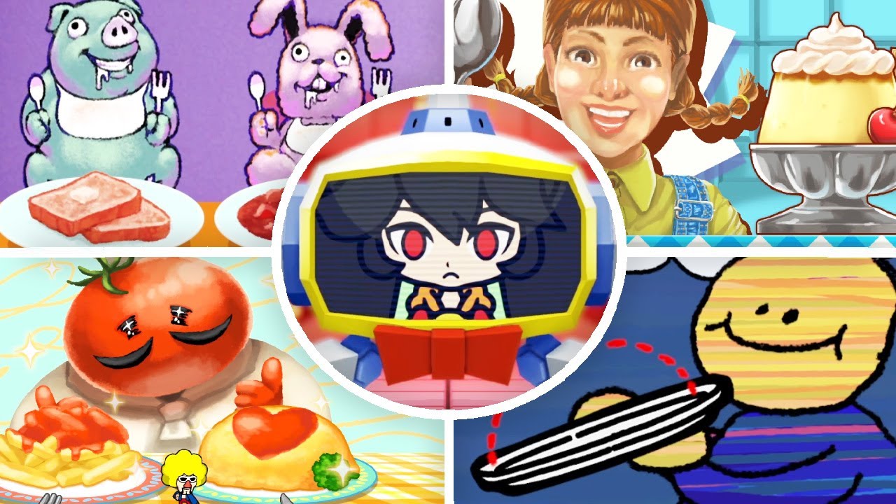 WarioWare Get It Together! - ALL Microgames (Food Enthusiast)
