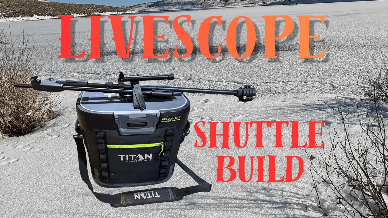 DIY Livescope Shuttle build  (garmin 106sv and LVS34)