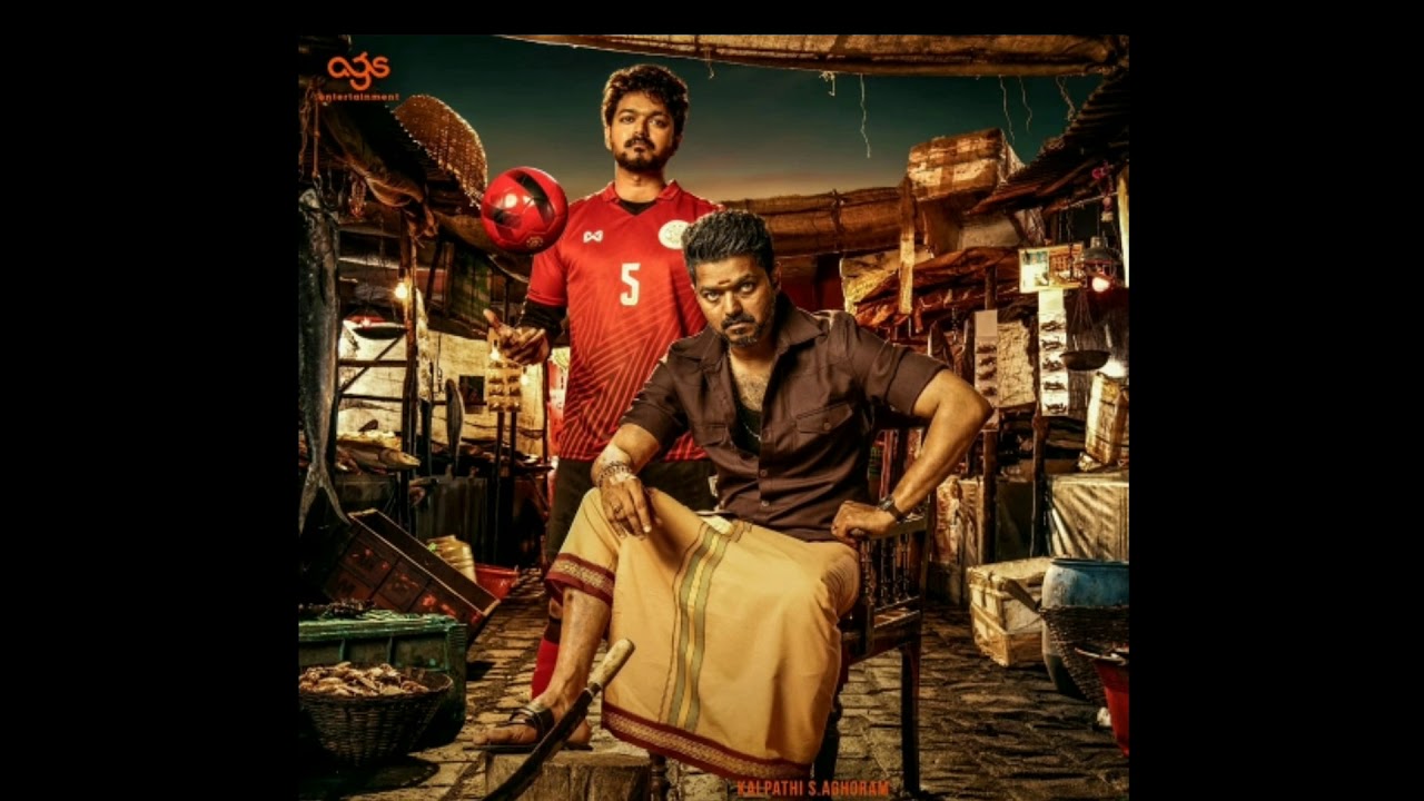 Bigil thalapathy 63 Vijay Nayanthara Atlee first look