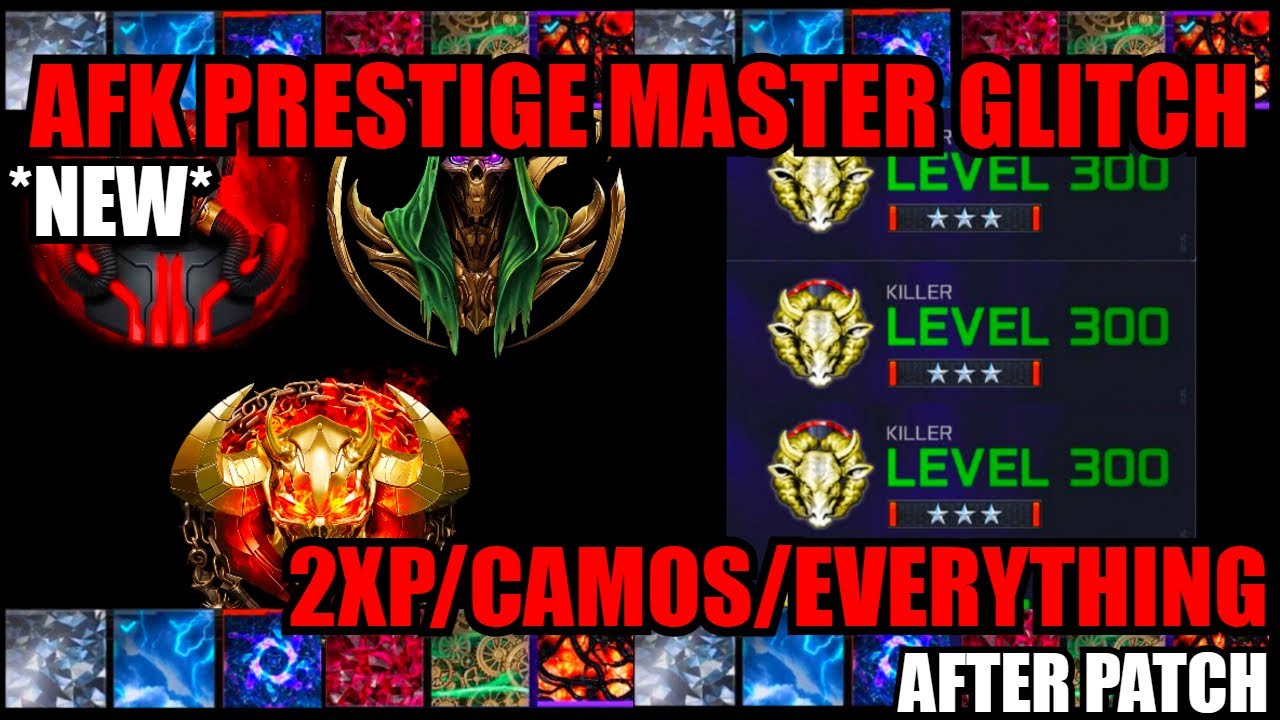 *NEW* SOLO PRESTIGE MASTER GLITCH! UNLIMITED 2XP/CAMOS/AFK ALL! BO7 GLITCHES! BO7 ZOMBIES GLITCH!