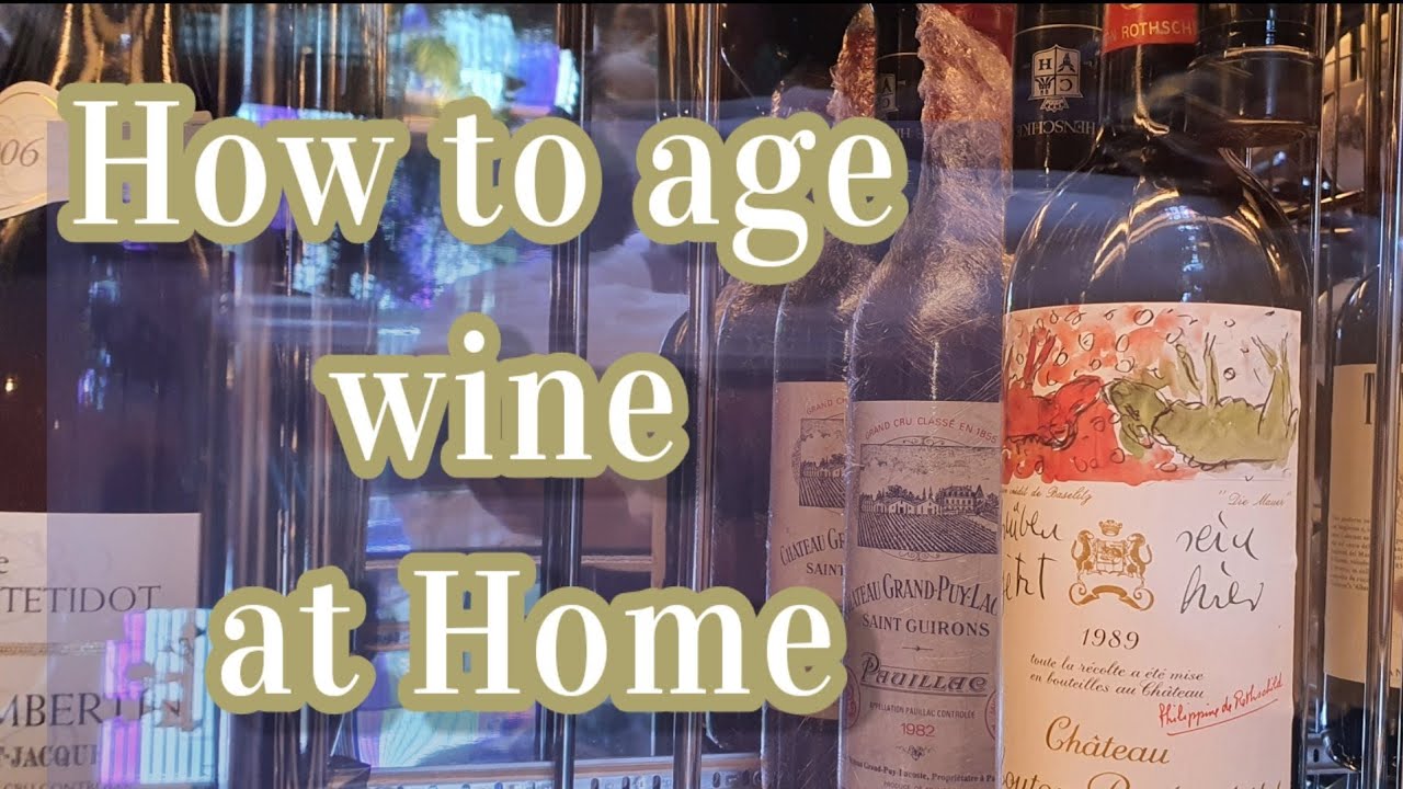 How to Age Wine at Home