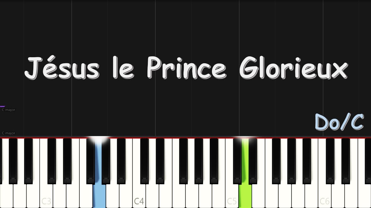 Gael Music - Jésus le Prince Glorieux | EASY PIANO TUTORIAL BY Extreme Midi
