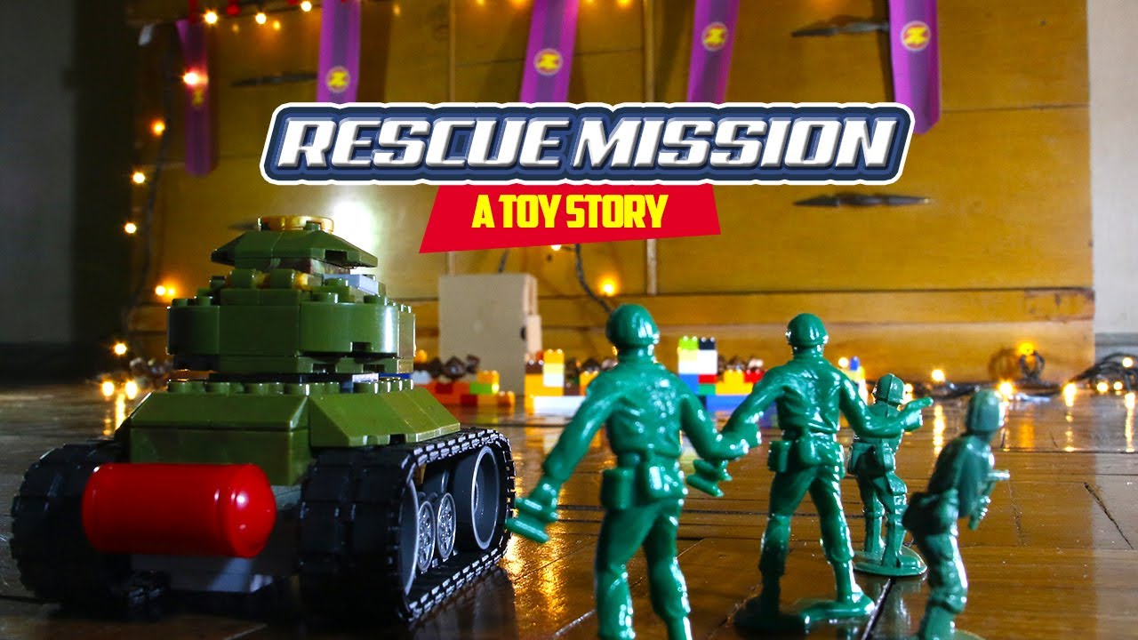 Rescue Mission - A Toy Story | Stop Motion | Army Men | Toy Story (UNFINISHED)