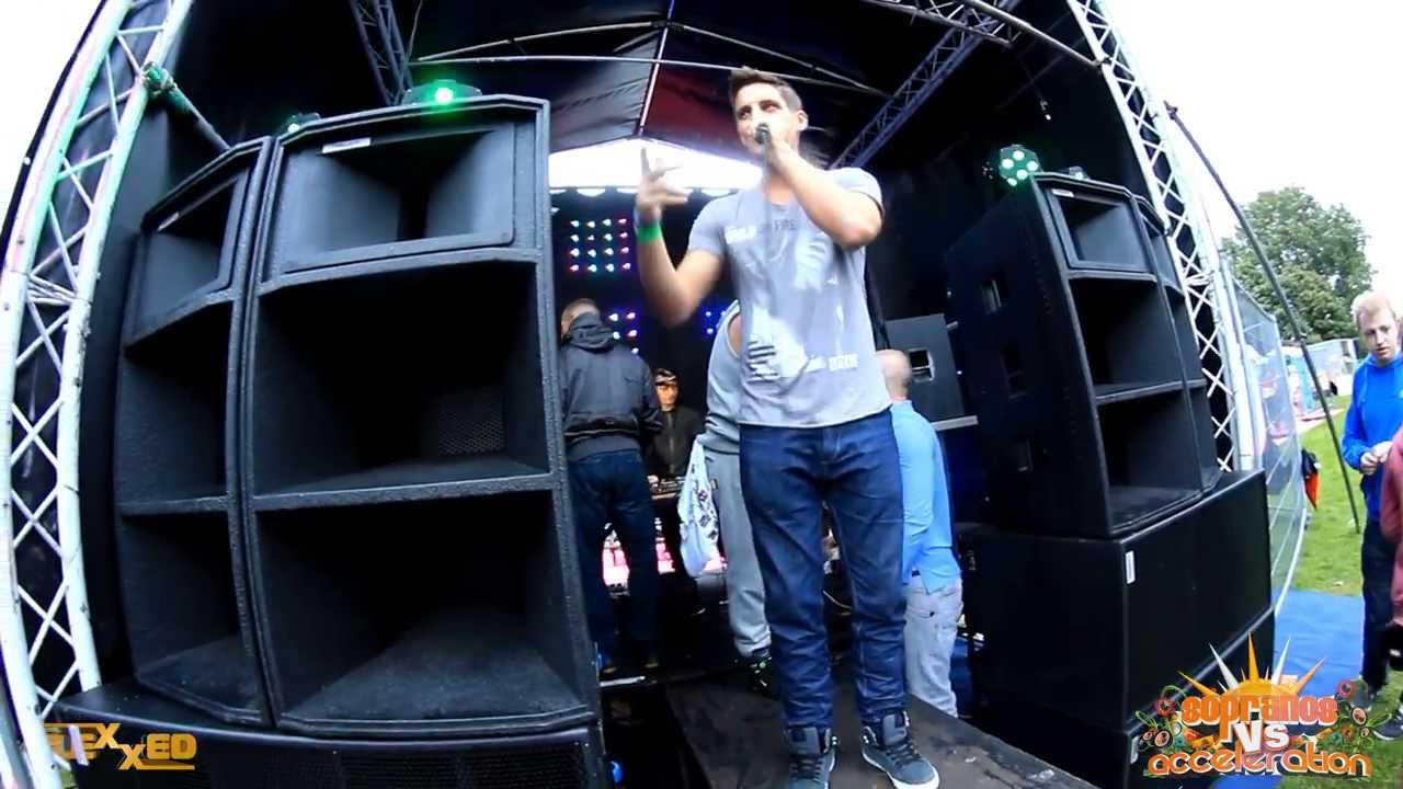 Sopranos Vs Acceleration 17/08/13 | Live Overdose Set | DJ Fitton Mc's Viper & Neeko