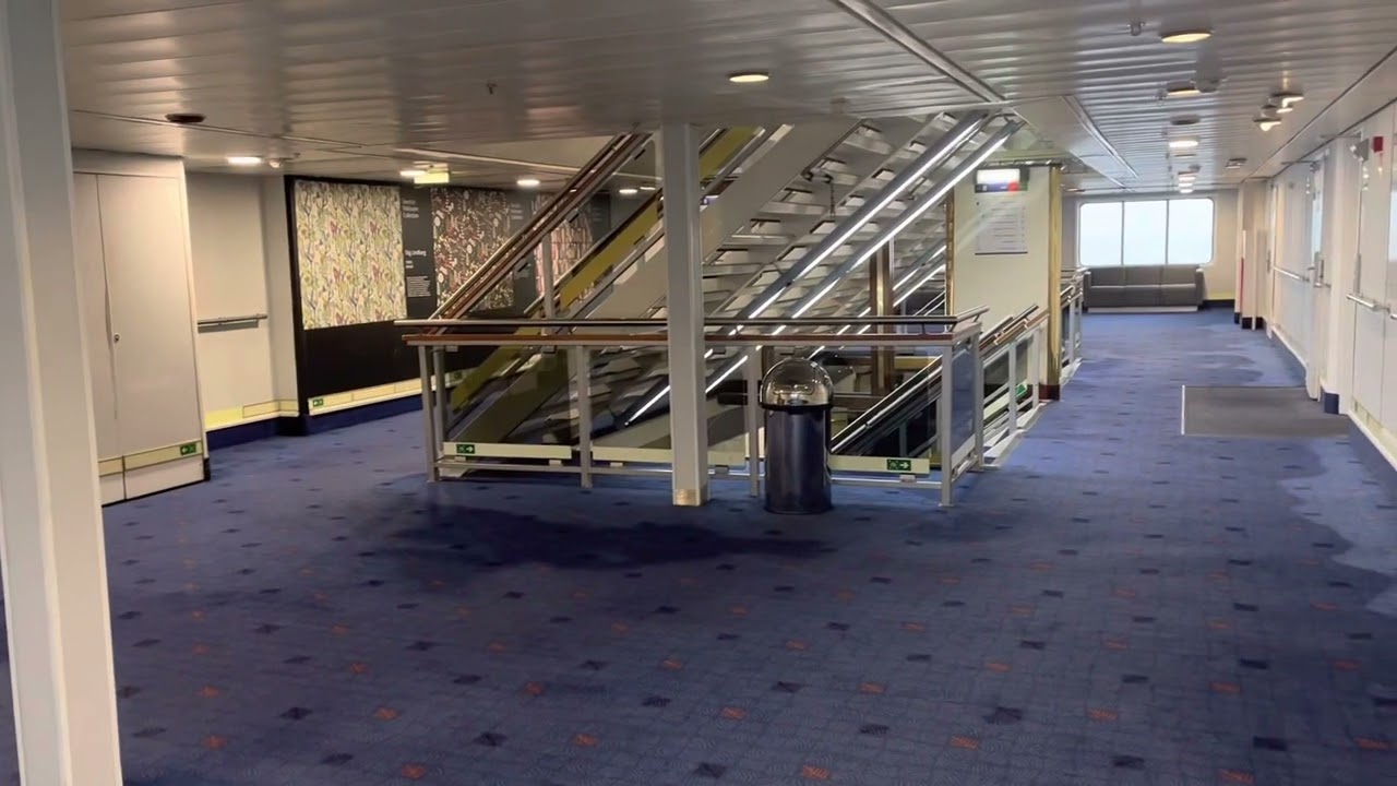 Stena line Stena Europe ASMR engine noises and creaking sounds ￼￼