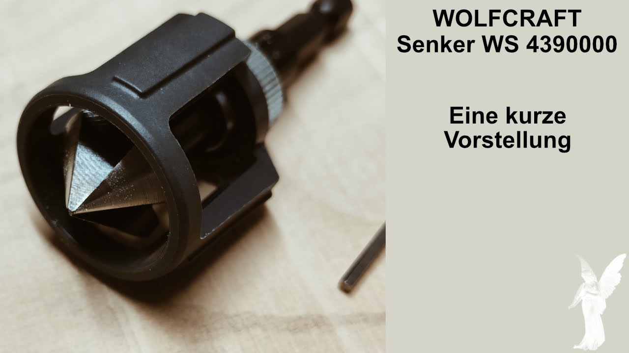 WOLFCRAFT Senker WS mit Tiefenstopp, Sechskant-Schaft #wolfcraft #bohren #heimwerken