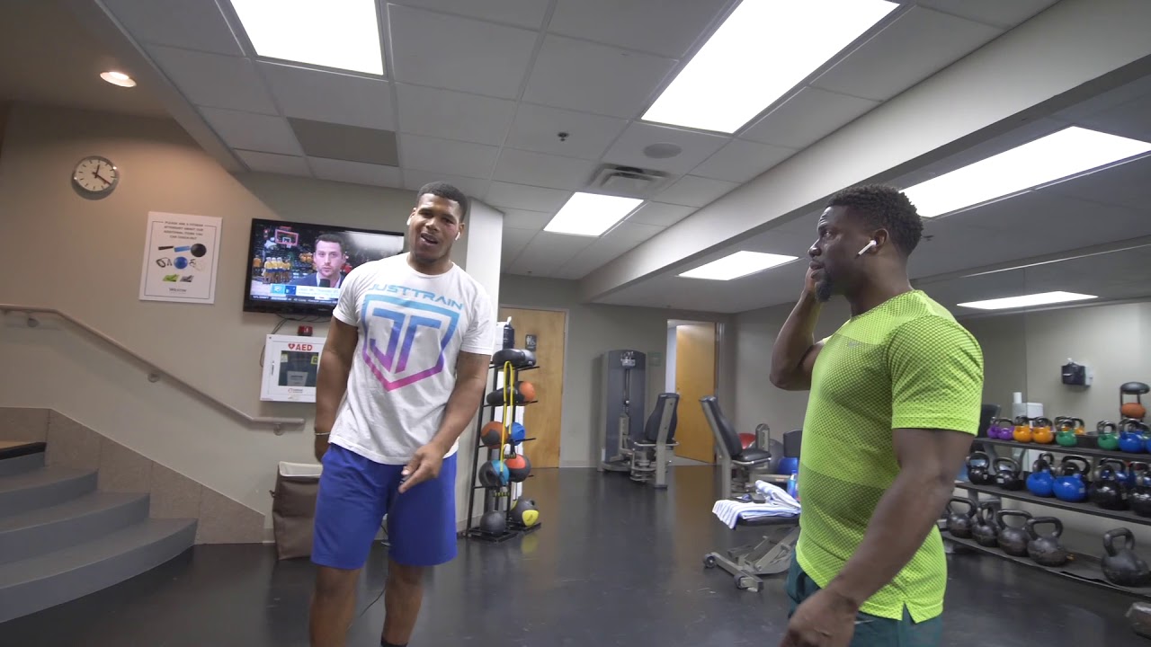 Look Who It Is - Kevin Hart Puts Work In | Just-Train TV