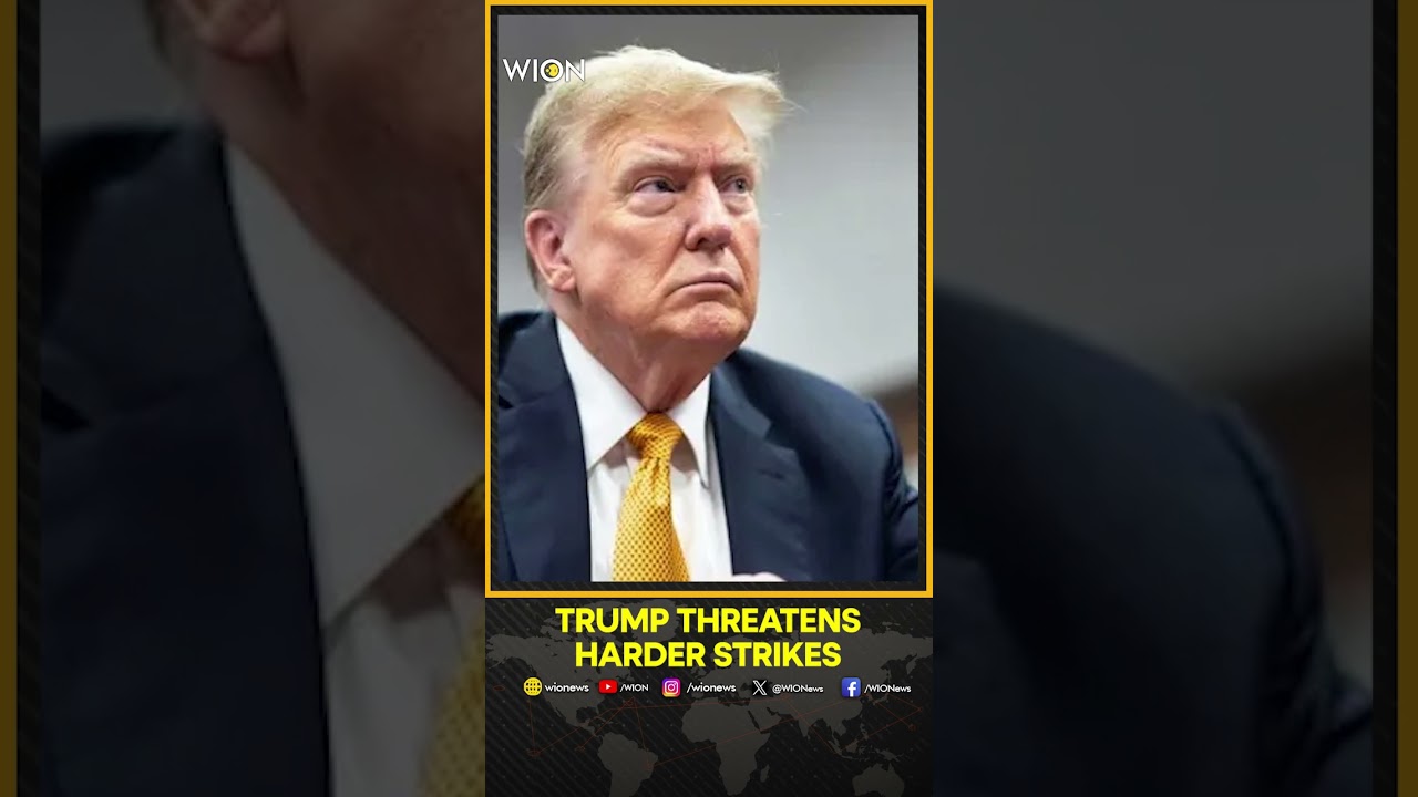 Trump Warns Iran: Strait of Hormuz Oil Flow Threat | WION Shorts